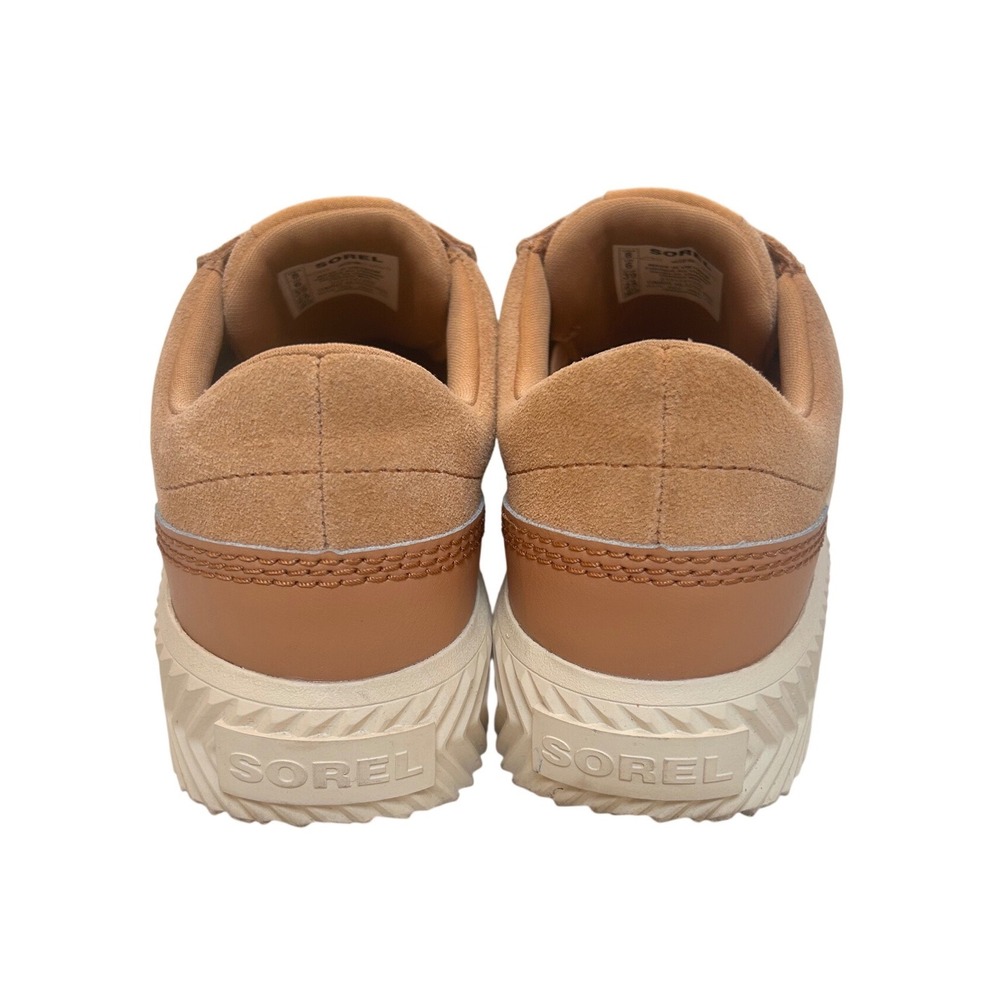 Sorel Out N About III Slip On Sneakers Tawny Buff Ceramic Suede Platform Shoes 8 - Picture 6 of 8